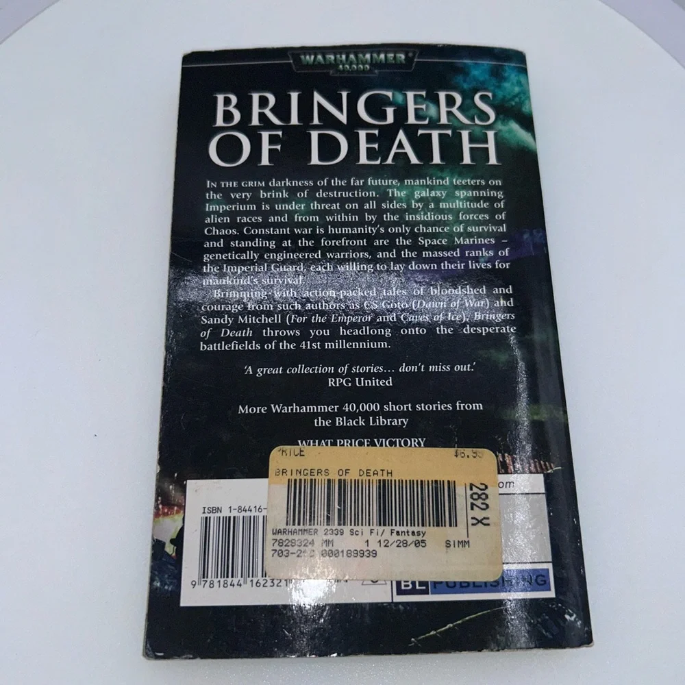 Warhammer 40k Bringers of Death Book